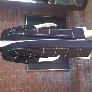 Chico's Elegant Black Knit Cardigan